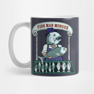 Fish Man Monger Mug